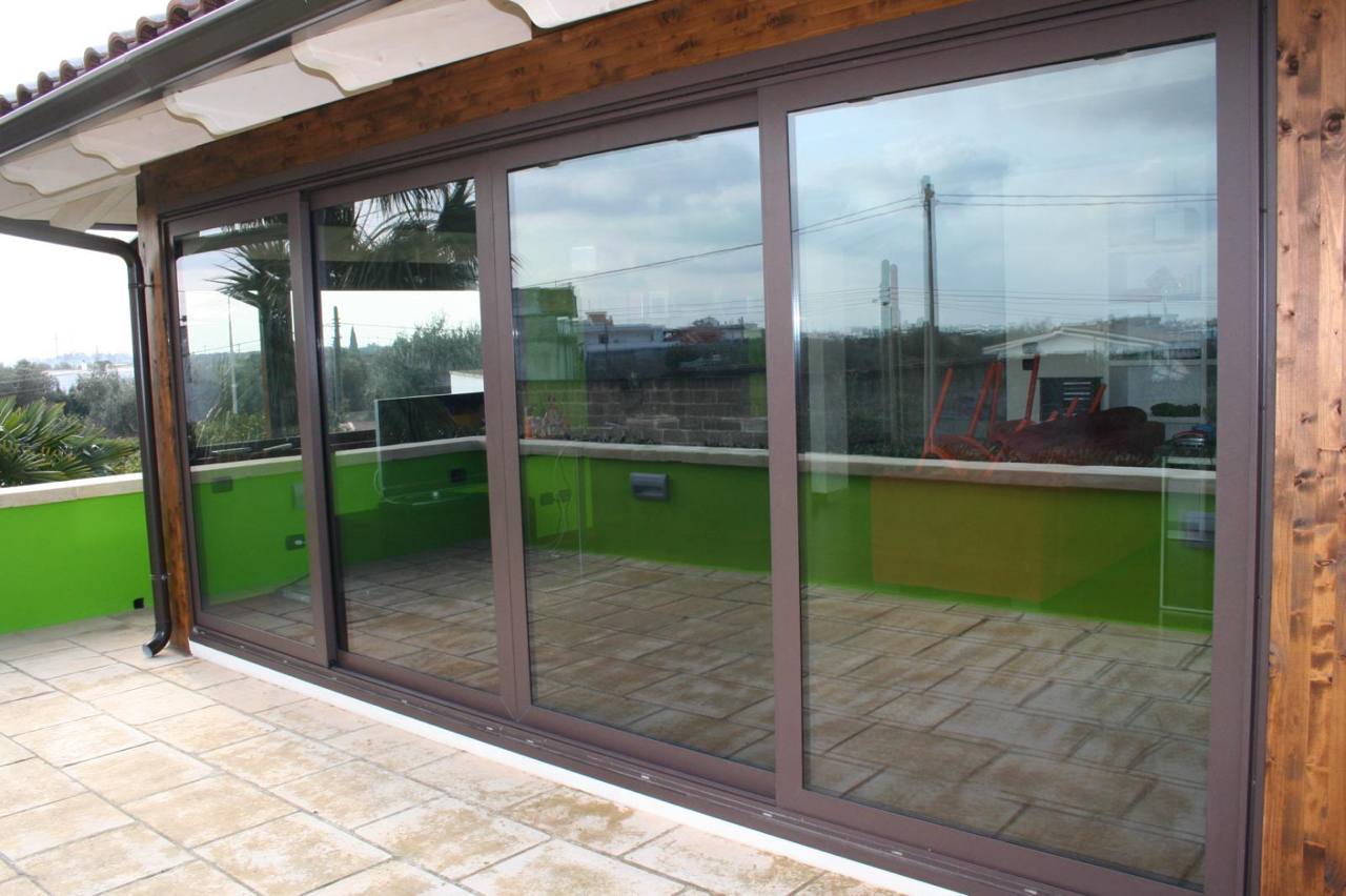 Infisso in alluminio