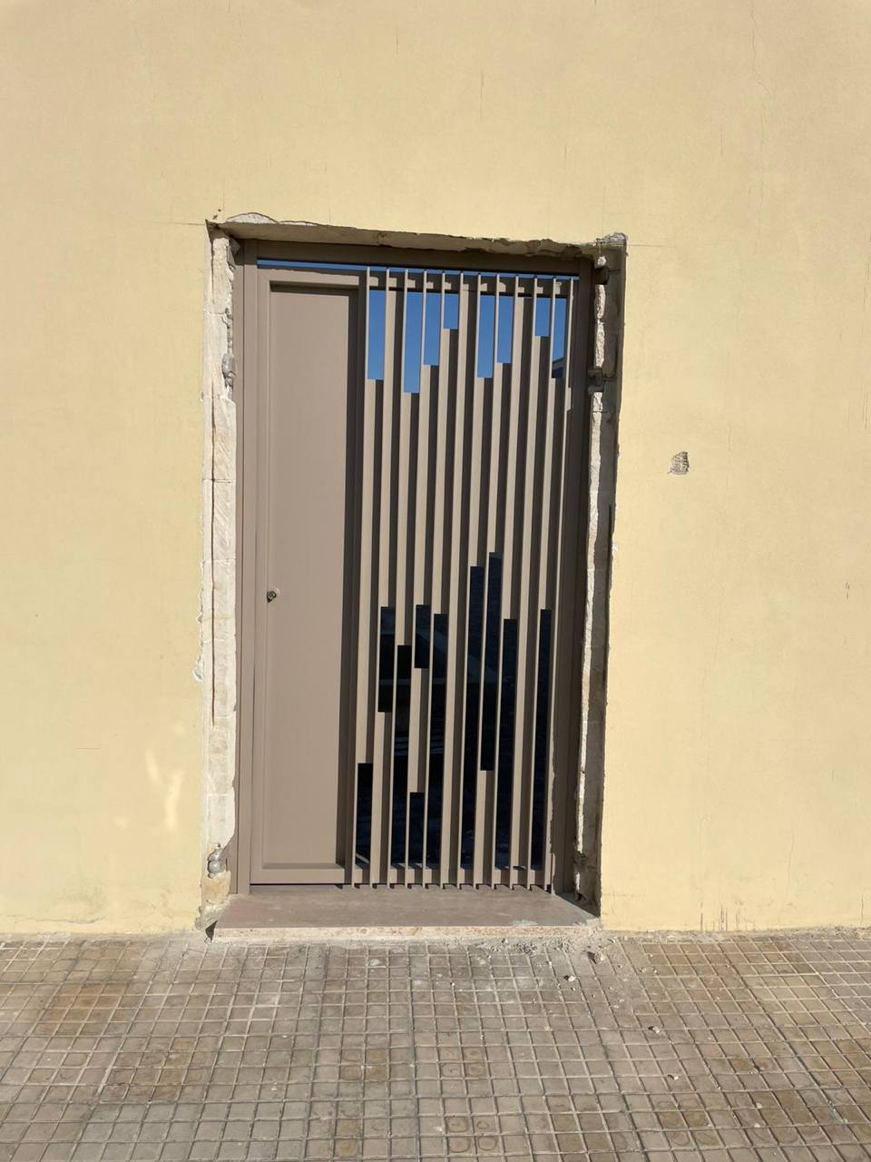 Infisso in alluminio